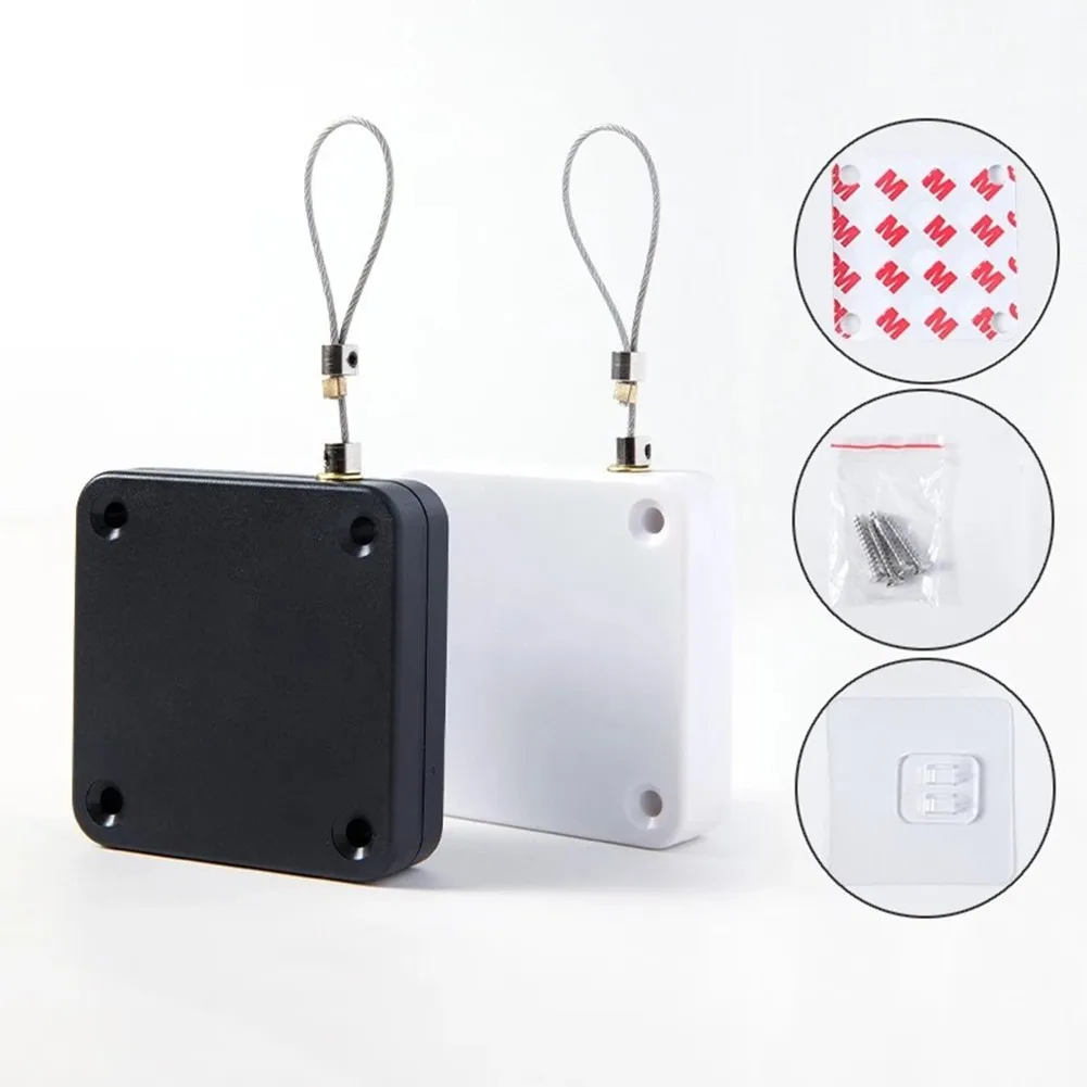 Door Closer 63×63×16mm 500g/800g/1000g Punch Free Automatic Door Closer