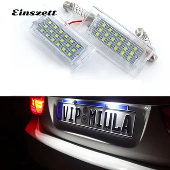

1Pair Car Canbus 18LED LED License Plate Light Bulbs For BMW X5 E53 X3 E83 Rear Lamp Accessories