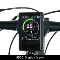 Perfect Bafang DP C01.UART C961 Mid Motor LCD Display For BBS01B BBS02B BBSHD Electric Bike Components eBike Mid Motor Conversion Kit 0