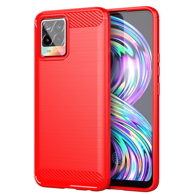 OPPO Realme 8 Case For Realme 8 Cover Funda Coque Soft Silicone Shockproof Phone Bumper For Realme 8