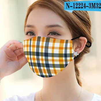 

Reusable Mouth Mask Washable Protective PM2.5 Filter Anti Dust Face Mask Windproof Mouth-muffle Bacteria Anti Flu Mask