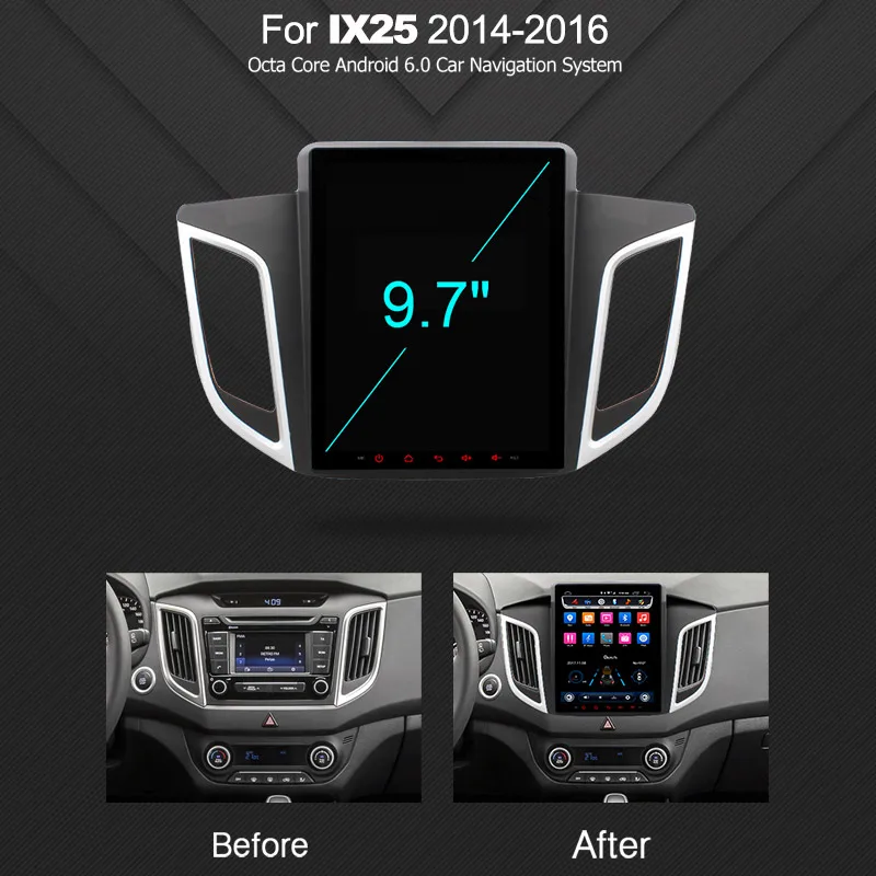 Ownice PX6 Android 9,0 8 ядерный ips экран K3 K6 автомобильный DVD для hyundai IX25- автомобильный аудио 4G DSP gps плеер стерео головное устройство