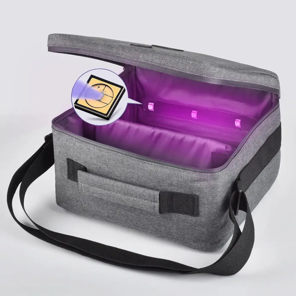 Портативный УФ стерилизатор сумка для дезинфекции очиститель труба CPAP маска