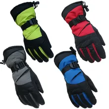 Зимние мужские лыжные перчатки водонепроницаемые для спорта на открытом воздухе сноуборд теплые митенки Зимние перчатки для катания на лыжах Зимние перчатки