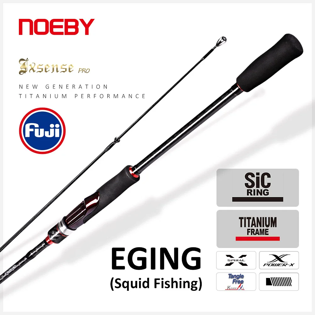 Рыболовная удочка Noeby Exsense Pro ульсветильник спиннинг из углеродного волокна Fuji