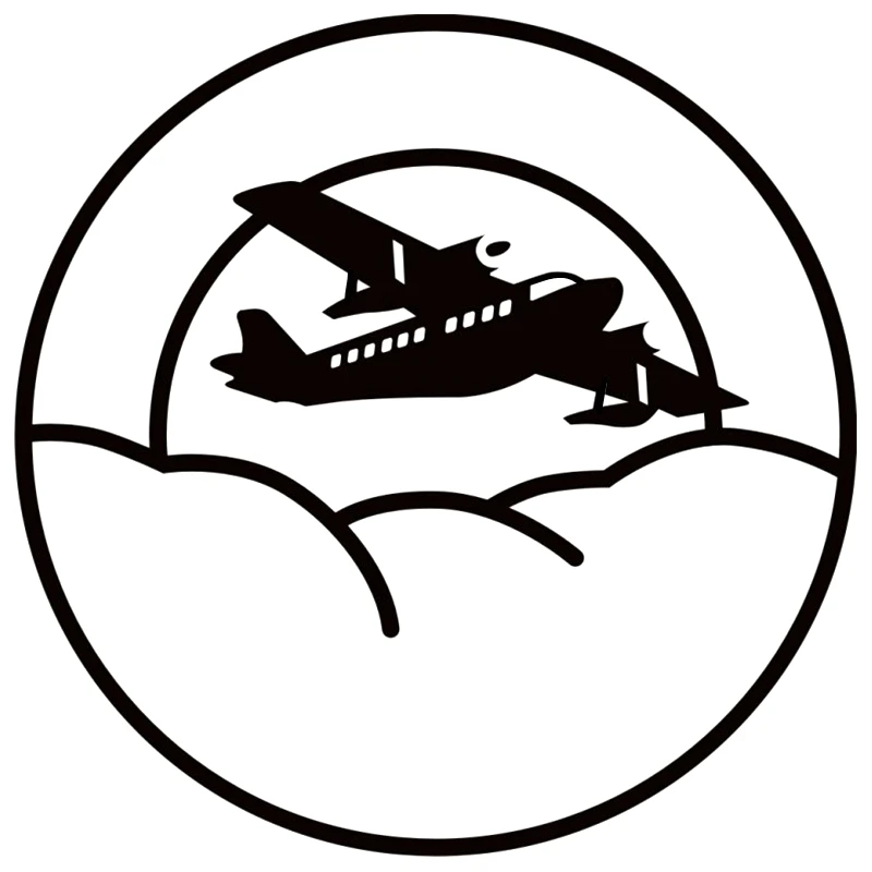 

CK3098#15*15cm Airplane version 7 reflective funny car sticker vinyl decal silver/black car auto stickers for car bumper window