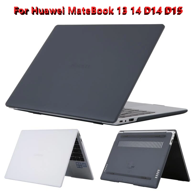 Прозрачный матовый чехол для Huawei Matebook 13 14 D15 D14 X Pro чехлы ноутбуков Honor Magicbook 15