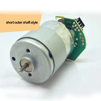 

RS-365PW 16120 six-pin plug, high precision code tray, optocoupler speed ​​measuring DC motor , 6-12V 3200-6700rpm/min