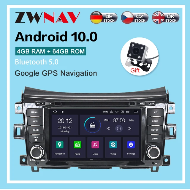 $US $287.30 2 din stereo receiver Car radio Headunit Audio For NISSAN NP300 Navara 2014 + Android10.0 car navigator Multimedia Player IPS