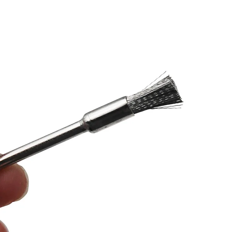 5 шт. стальные проволочные щетки Dremel аксессуары кисть для полировки Dremel; комплектующие для мини-заусенцев