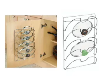 

Cookware And Pan Cover Organizer