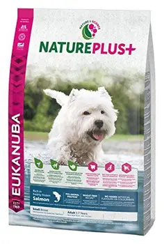 

Eukanuba Nature Plus+ Adulto Raza pequeña Rico en salmón fresco congelado [2.3 kg]