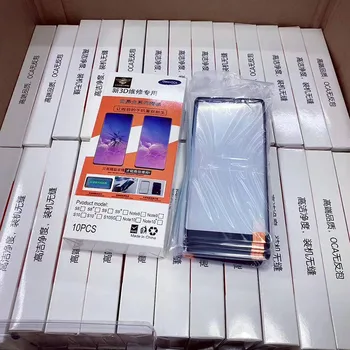 

10Pcs 2 In 1 OCA Already Install Replacement Glass For Samsung Galaxy S8 S9 S10 Note 8 9 10 Plus Touch Screen LCD Outer Panel