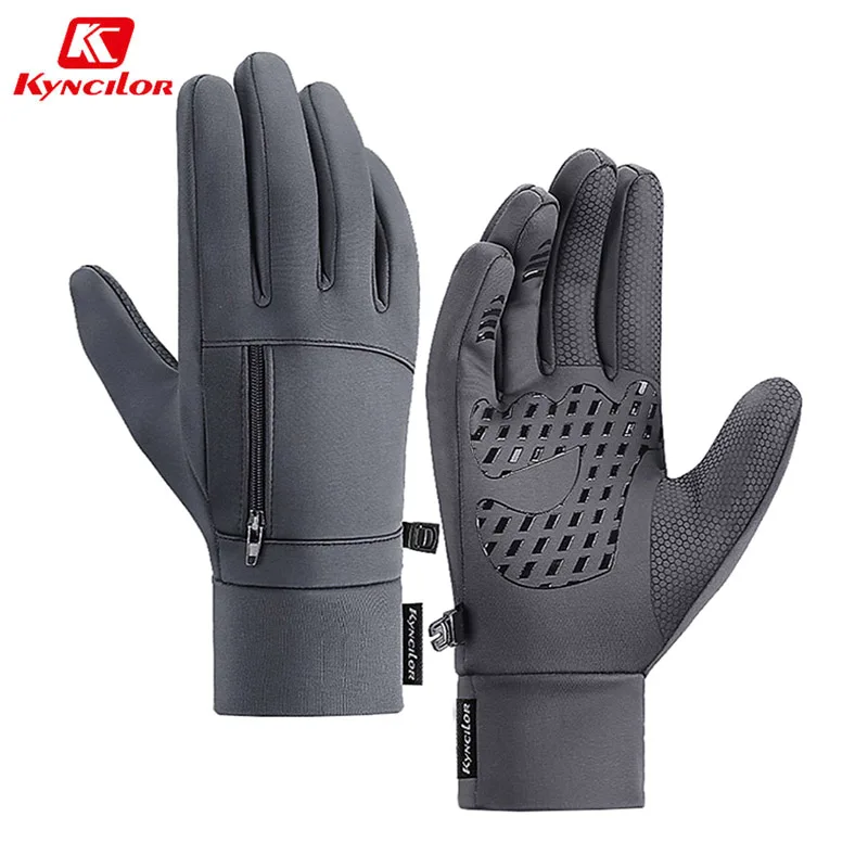 Winter Mountain Bike Gloves Men Warm Bicycle Gloves Full Finger Waterproof Cycling Windproof Motorcycle cycling gloves