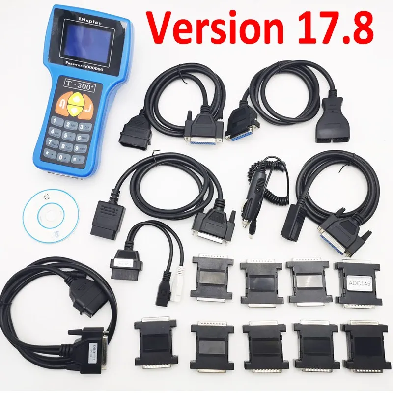 sensor for temperature gauge Top Rated V21.9 T300 Key Programmer T300 chip key decoder Support Multi-brands t 300 Auto Key Programmer English/Spanish temperature gauge for car Diagnostic Tools