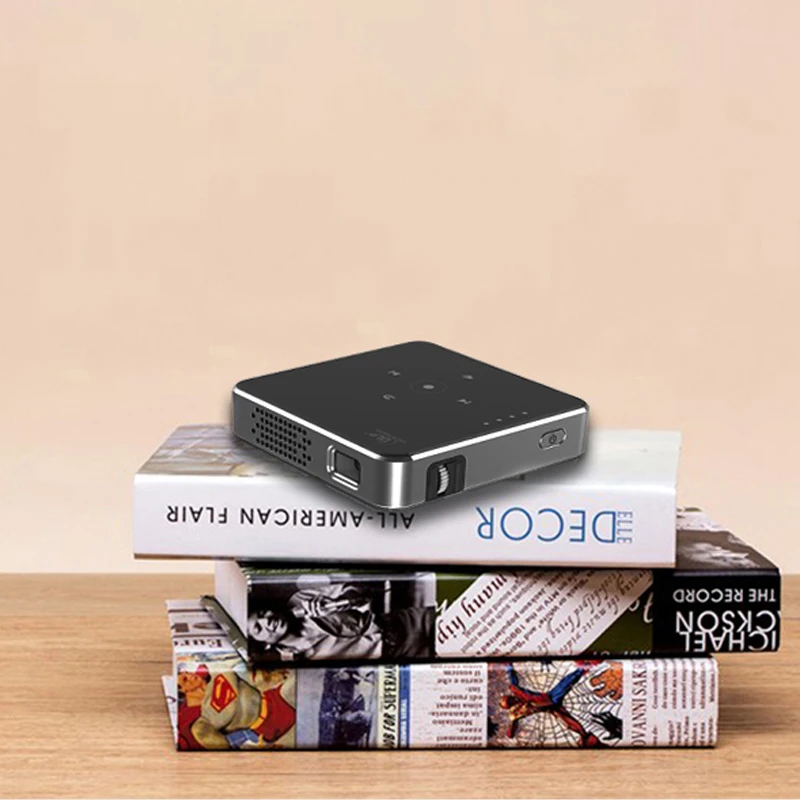 Smartldea New Mini dlp HD Projector support 1080p build in Battery