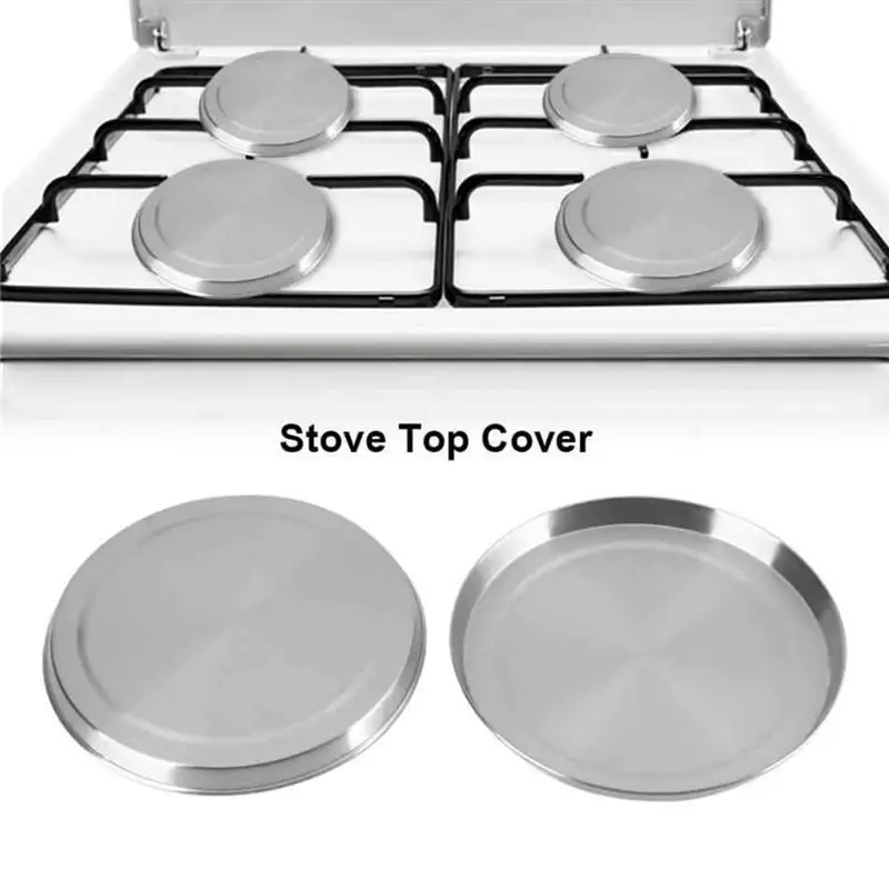 4 шт. креативное газовое покрытие для плиты крышка горелки покрытие для плиты из нержавеющей стали поддон для стекания жидкостей для кухонных домашних принадлежностей