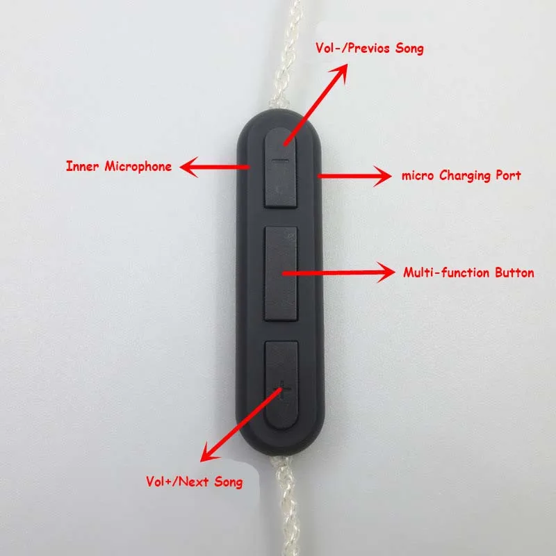 Headphone Audio Cable Bluetooth 5 0 for Shure SE215 SE315 SE425 SE535 SE846 Sennheiser IE80 IE8 IE81 Headset Replacement Cable