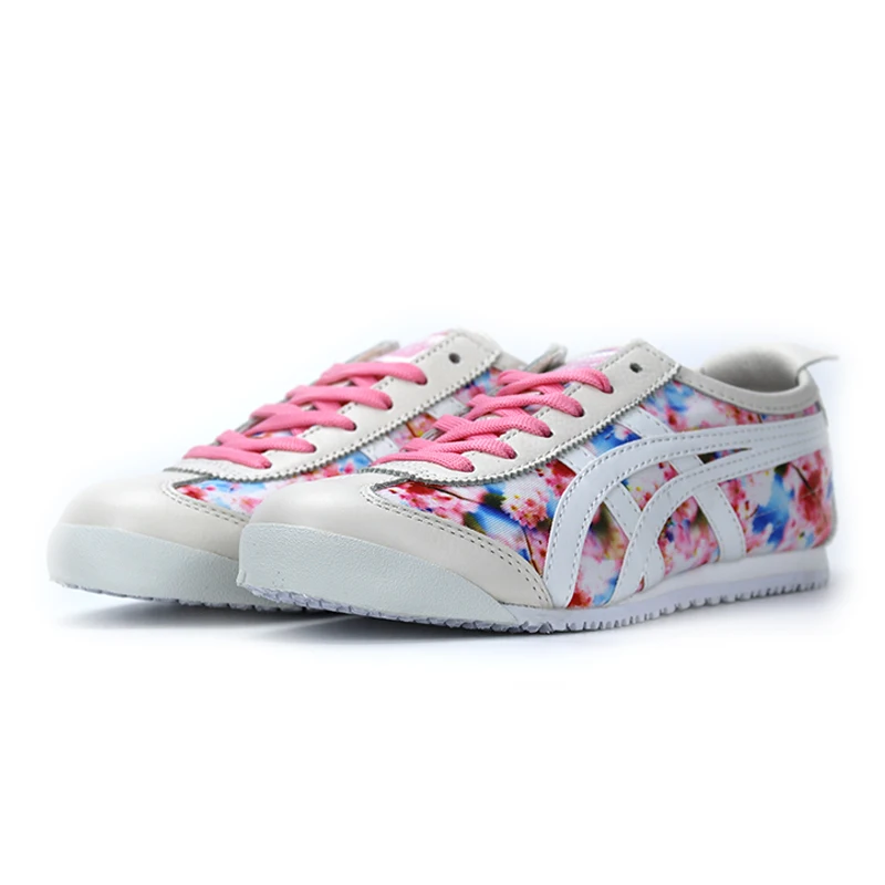 Оригинальные Onitsuka Tiger нейтральные спортивные кроссовки удобные дышащие для отдыха мужская и женская обувь с принтом