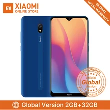 Глобальная версия Xiaomi Redmi 8A 8 A 2 ГБ 32 ГБ смартфон 6,2" Восьмиядерный Snapdargon 439 мобильный телефон 5000 мАч 12 Мп+ 8 Мп камера AI