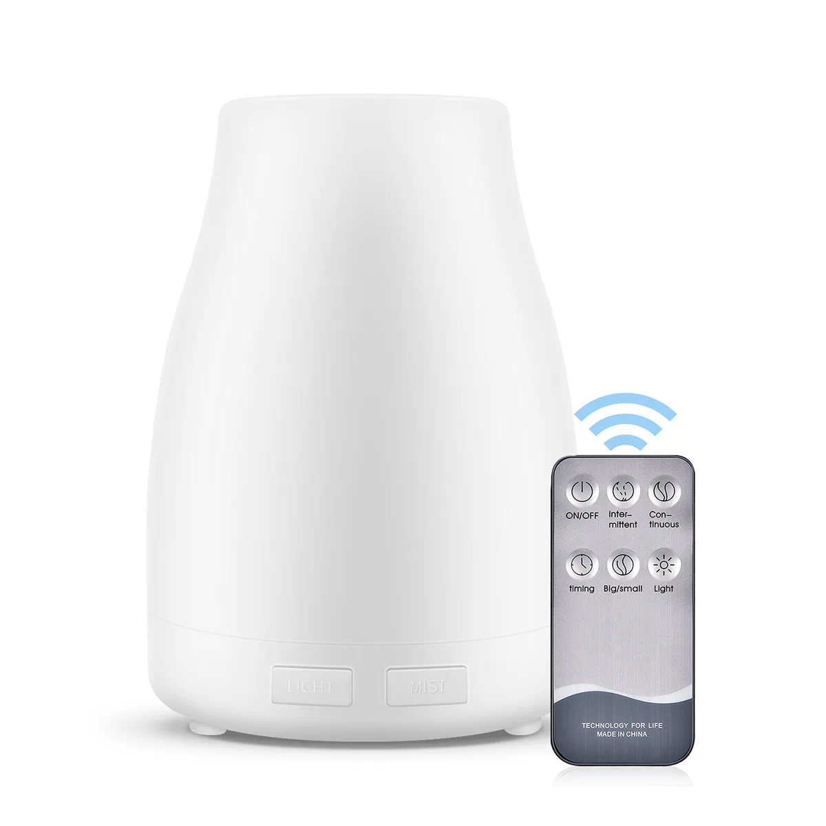 New 300ml remote control aroma humidifier Sake bottle plus colorful lights air purifier ultrasonic aromatherapy machine