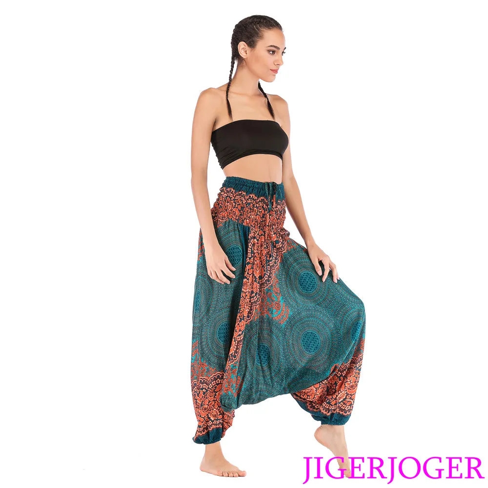 BRMJ005 Big Round Mandala Jumpsuit Teal Blue (5)