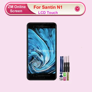 

For SANTIN N1 LCD Display With Touch Screen Digitizer Assembly Replacement With Tools+3M Sticker