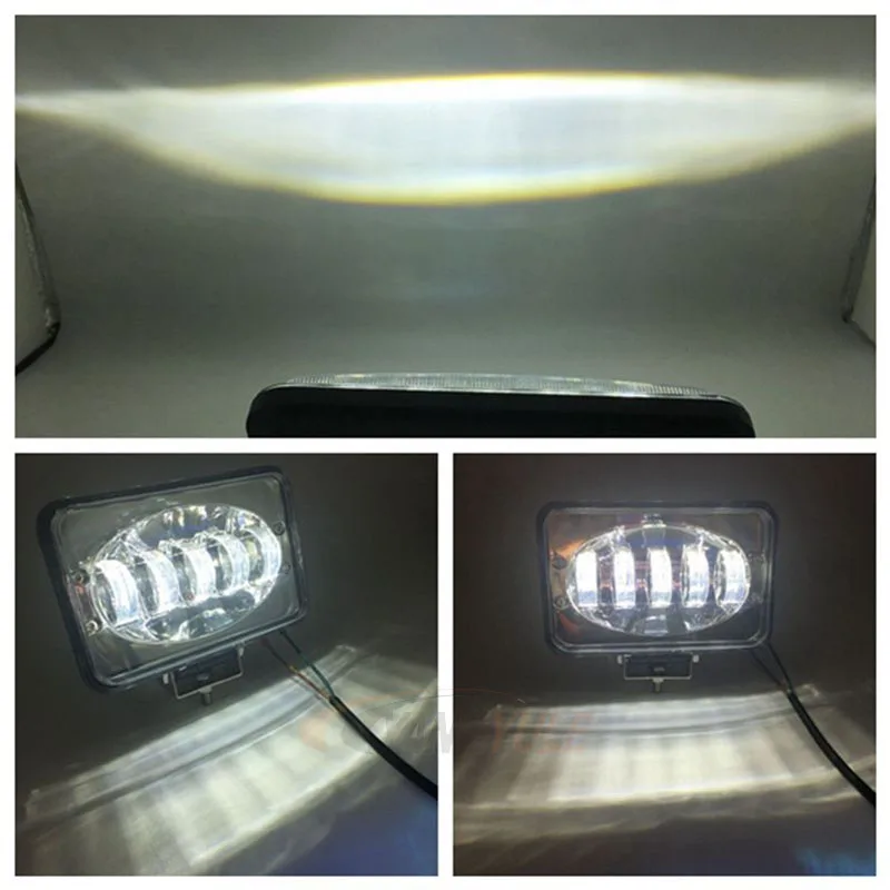 Светодиодный рабочий светильник 6 дюймов 50 Вт комбинированный противотуманный