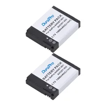 002 Li-Ion-Battery Gopro Hero Ahdbt 001 1400mah for 1/2-hero1/Hero2/.. 2pc