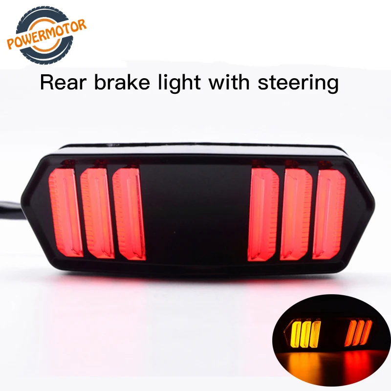 

Motorcycle Rear Light LED Tail Light Signal Lights Running Turn Signal Indicator Lamp For HondaMSX125 CBR650F CTX700 CTX700N