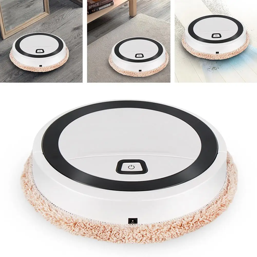 

Self Navigated Smart Robot Vacuum Cleaner Rechargeable Auto Sweeper Edge Clean Fully Automatic USB Charging Mopping Robot