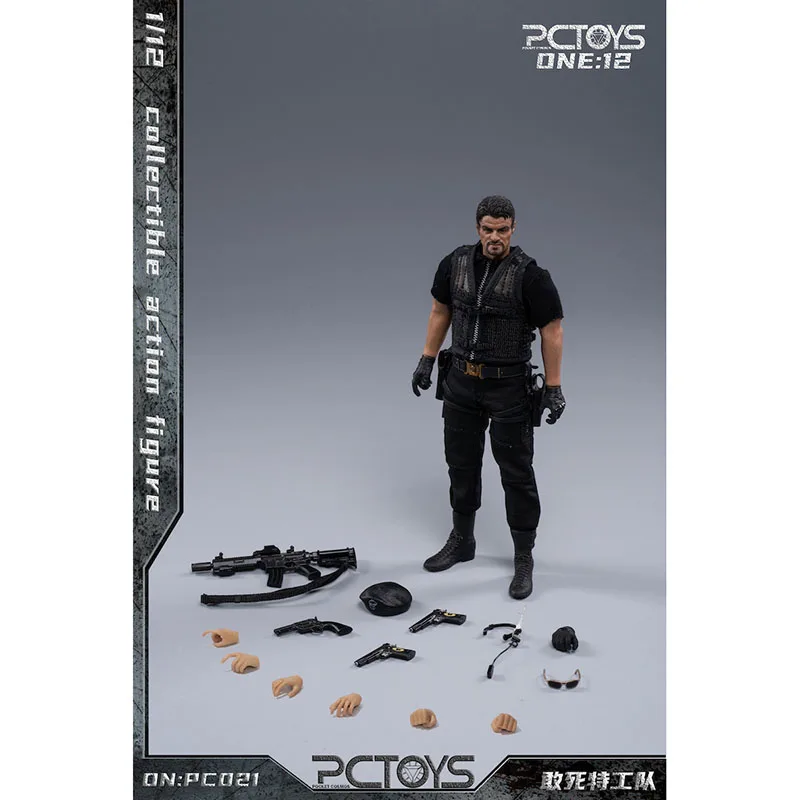 Pctoys 1/12th PC020/PC021スケール剤アクションフィギュア
