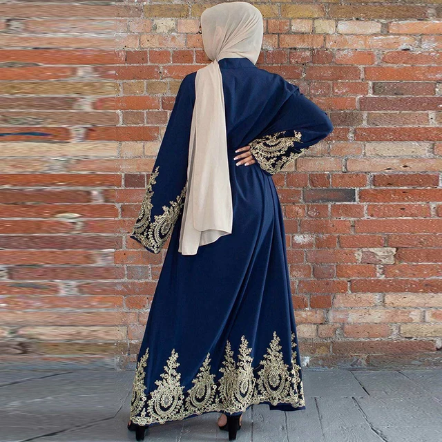 Kaftan Dubai Abaya Kimono Cardigan Muslim Hijab Dress Turkish Saudi Arabia African Dresses For Women Caftan Robe Islam Clothing For women
