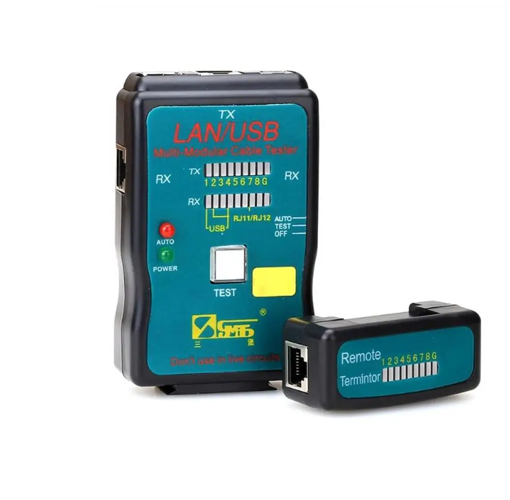 CT 168 многомодульная сеть RJ45 Cat5 RJ11 Ethernet горячий кабель LAN USB тест er и кабель|Детали