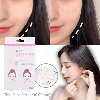 

Invisible Thin Face Stickers Instant Face Lift Neck Chin Lift Slim Anti Wrinkle Sticker V Face Shaper Artifact 40pcs Tape