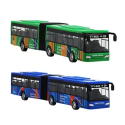 2 шт детская литая под давлением модель автомобиля шаттл автобус автомобиль игрушки маленькие детские игрушки, синий и зеленый