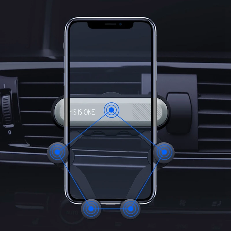 Универсальный автомобильный держатель для телефона Gravity Air Vent Mount для iPhone huawei 4 цвета для автомобиля грузовика 11,5*2,75 см