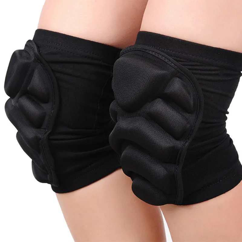 

1 pair Soft Knee Pads Outdoor Sports Skating Riding Thick Kneepad Knee Support Brace Fitness Protector Gear Multi-function XS-XL