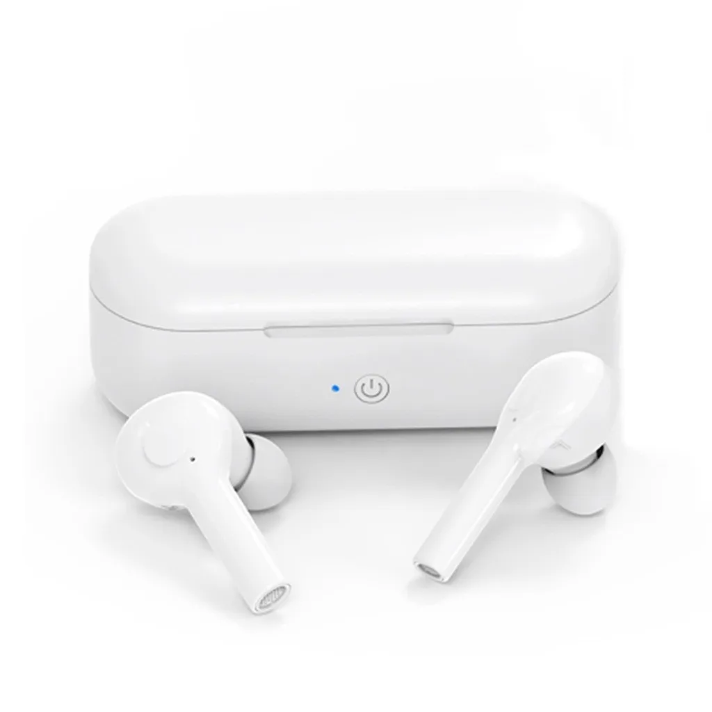 TWS Bluetooth 5,0 беспроводные наушники FlyPods гарнитура Earburds - Цвет: White
