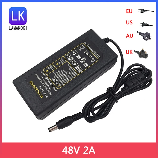 48v 2A 96W power supply with plug (EU) –