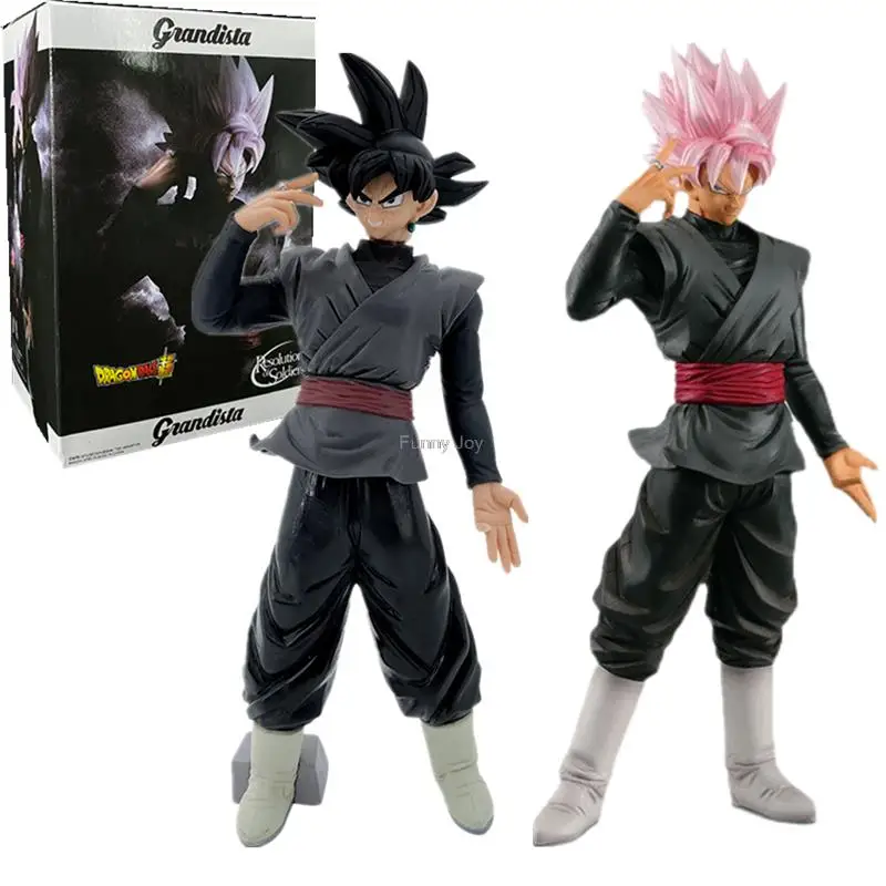 Фигурка Bandai Dragon Ball Z DBZ фигурка из аниме Драконий жемчуг Роуз SSJ черная игрушка