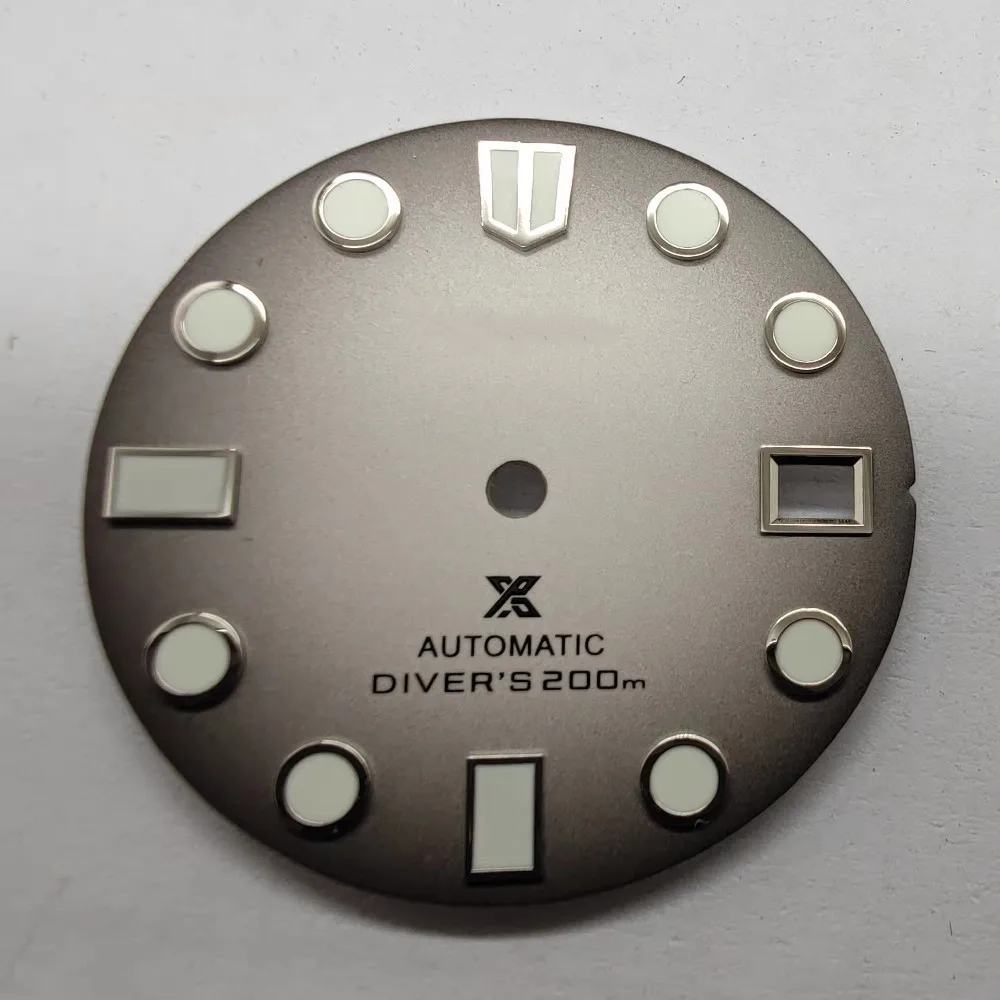 

Циферблат для часов Sunburst Blue, подходит для часов NH35, NH36, 4R, 6R, переключатель 28,5 мм