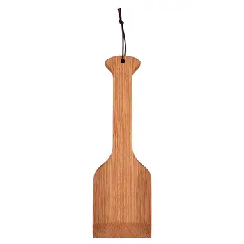 

1pc Barbecue Cookware Cooking Tool BBQ Wooden Spatula Barbecue Wood Shovel Camping Home Kitchen