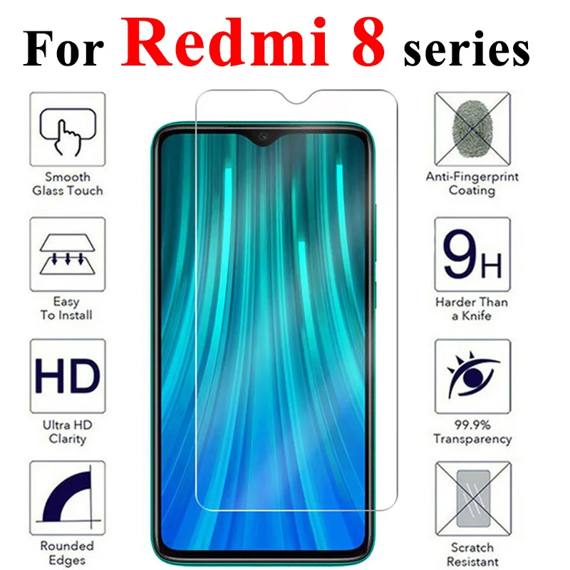 

Protective glass on for xiaomi redmi note 8 pro tempered armor xioami not 8pro screen protector xiomi redme note8 sheet case