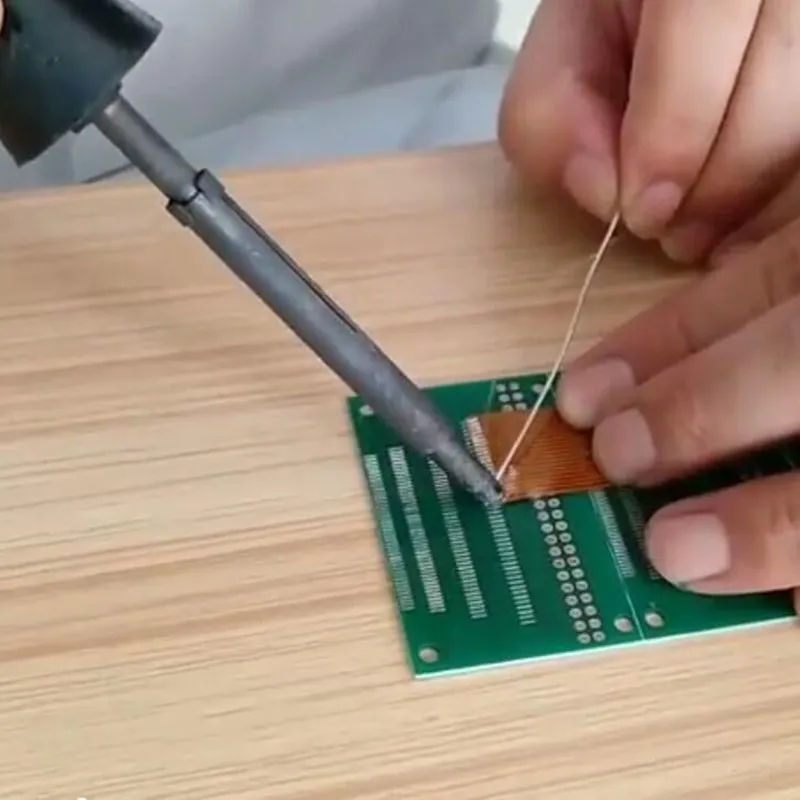 0.8 pitch 15mm length welding flexible fpc ribbon cable 16pin 18pin 20pin 22pin 24pin 26pin 28pin 30pin soldering flat cable 2