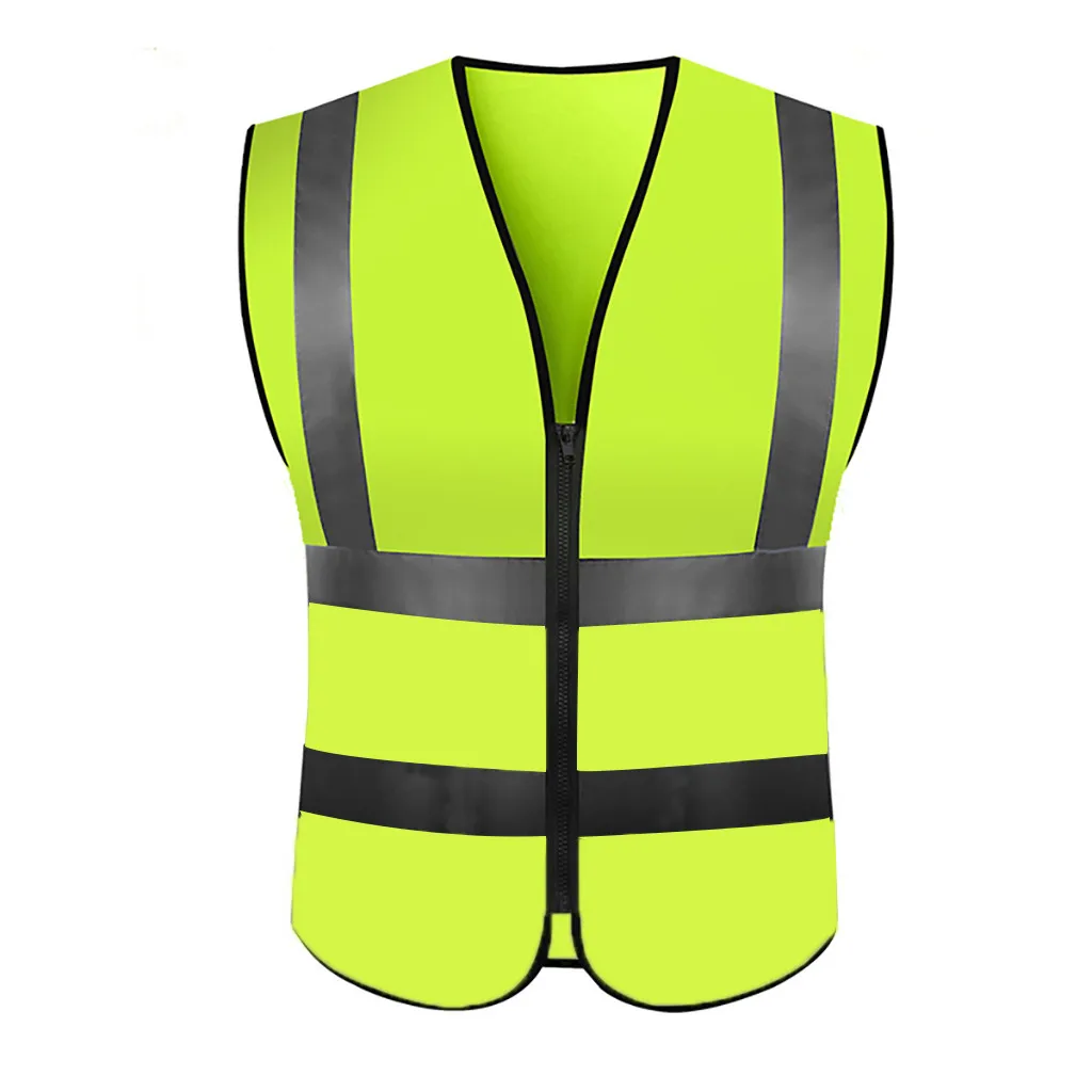 High Visibility Running Reflective Vest Security Equipment Night Work Tops - Цвет: 4