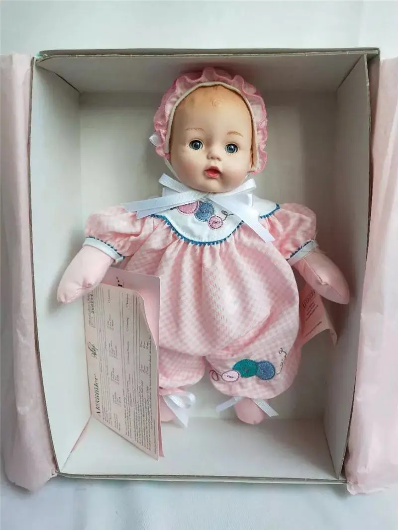 Ограниченная Коллекция, винтажная кукла, кукла, девочка, кукла, игрушка для детей, подарок на день рождения, 40 см - Цвет: Светло-желтый