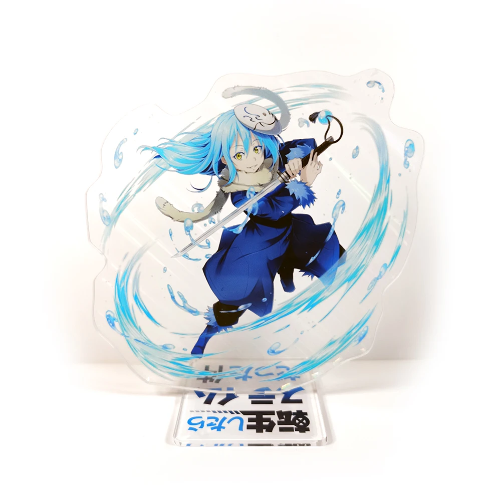 Tensei shitara Slime Datta Ken That Time I Got Reincarnated as a Slime Rimuru Tempest battling acrylic stand figure cake topper
