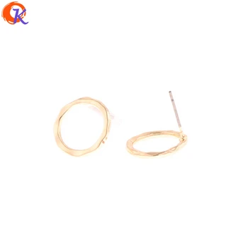 

Cordial Design 100Pcs 15*15MM Jewelry Accessories/Earring Stud/DIY Accessories/Round Ring Shape/Hand Made/Earring Findings