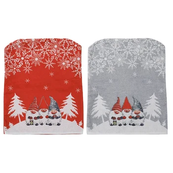 

1Pcs Christmas Chair Covers for Christmas Holiday Festive Home Dinner Table Chairs Decorations